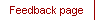 Feedback page
